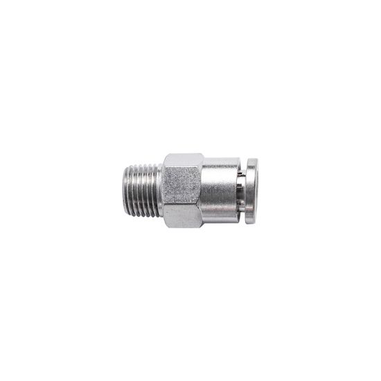 Metal Pu Fitting Straight 6mm X 1/8" M